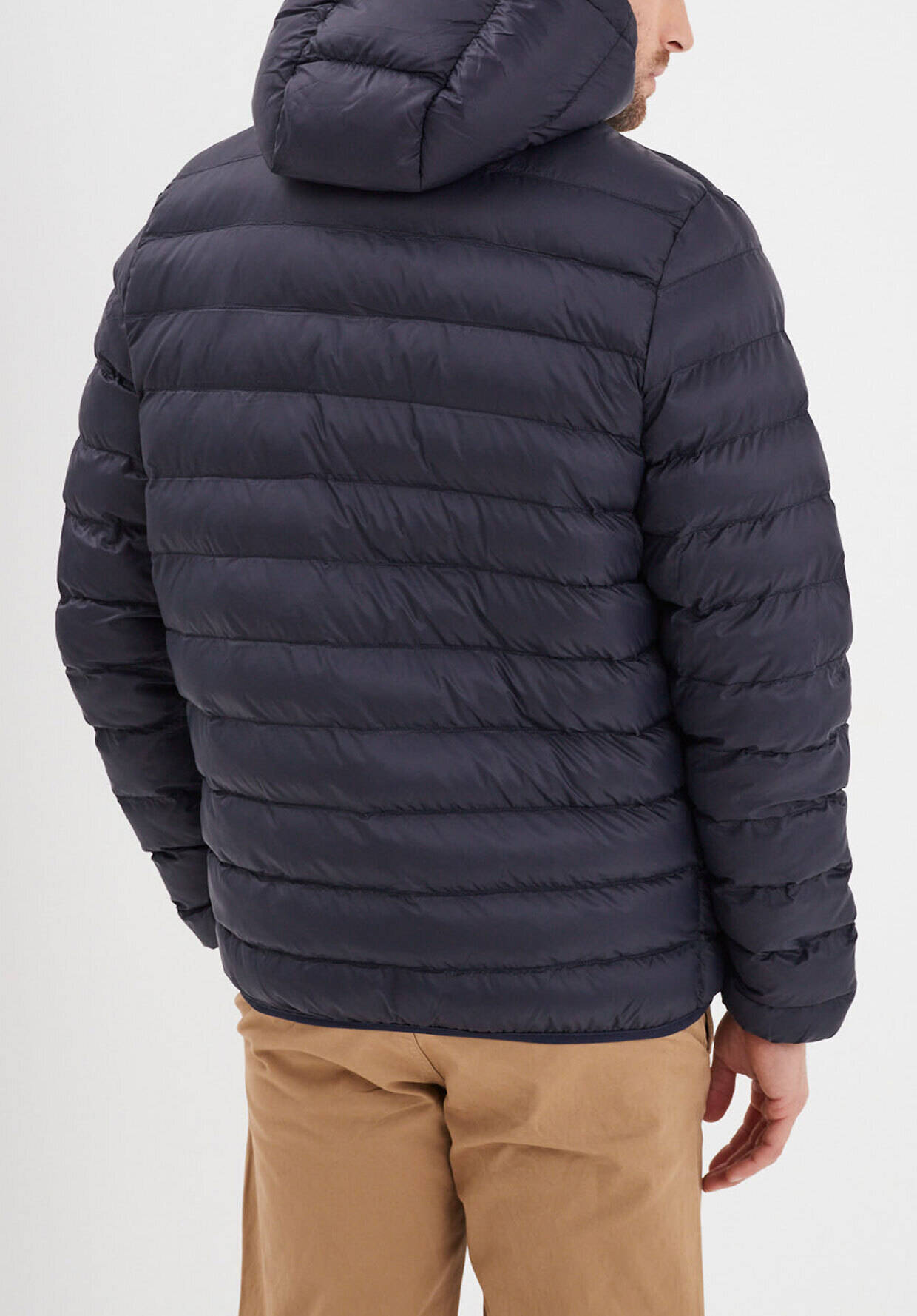 Vêtement en cuir Veste, parka & doudoune textile bleu