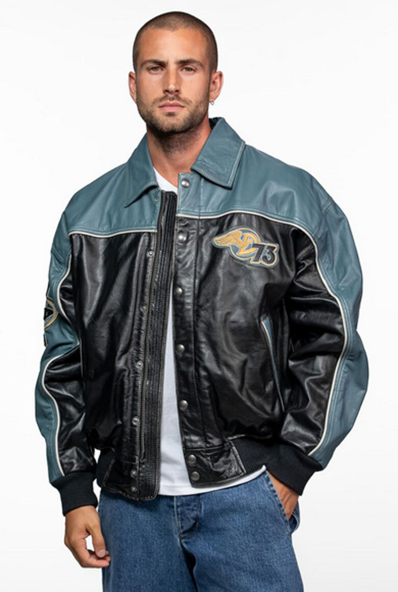 Vêtement en cuir Blousons cuir noir