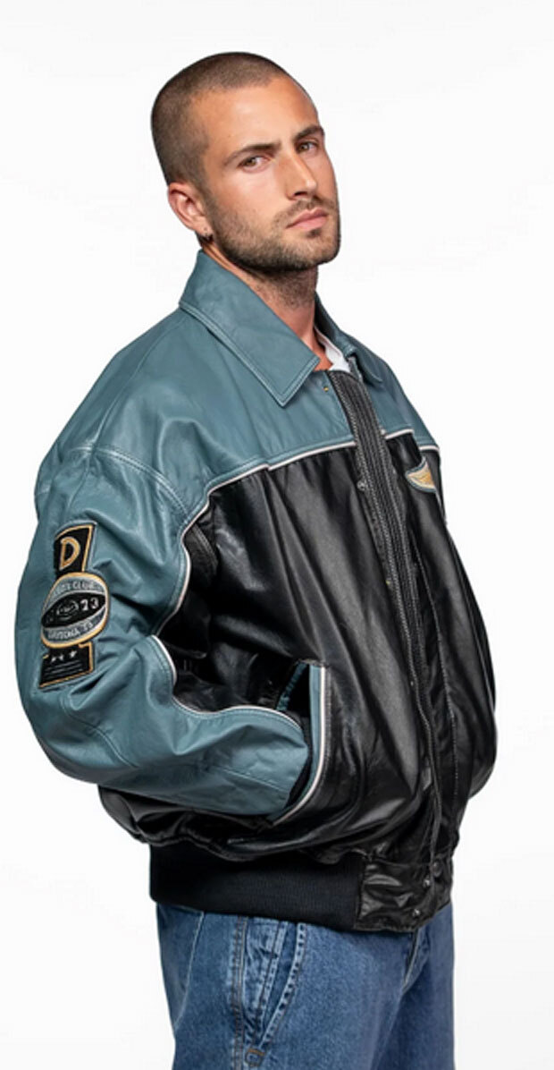 Vêtement en cuir Blousons cuir noir