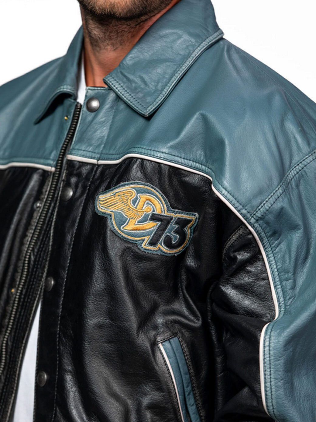 Vêtement en cuir Blousons cuir noir