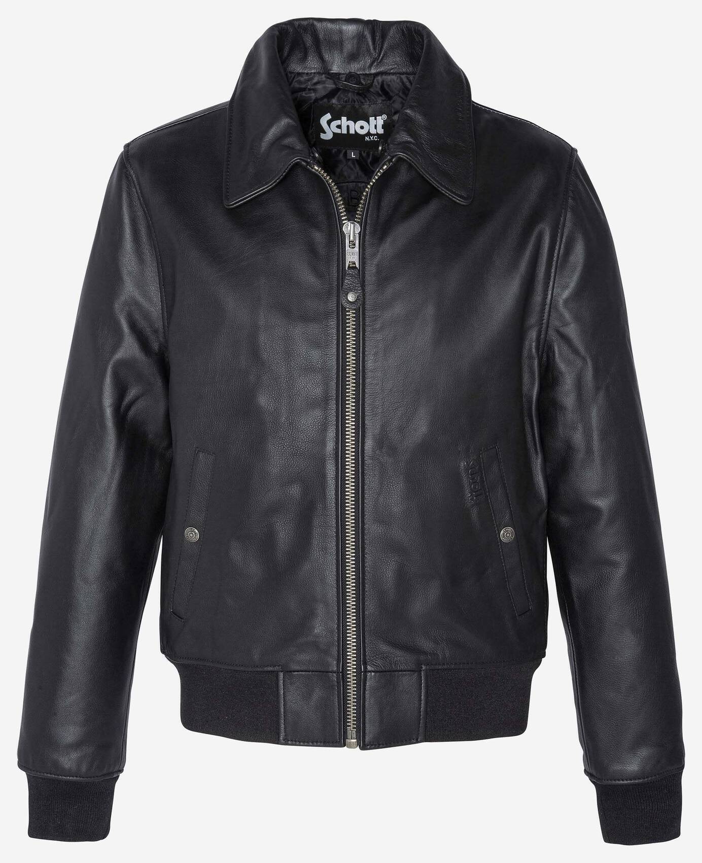 Vêtement en cuir Blousons cuir noir