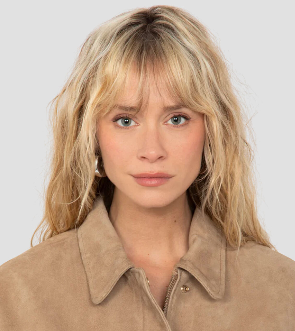 Vêtement en cuir Blousons cuir beige