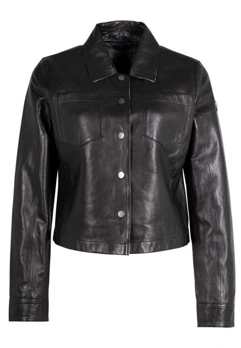 Vêtement en cuir Vestes cuir noir