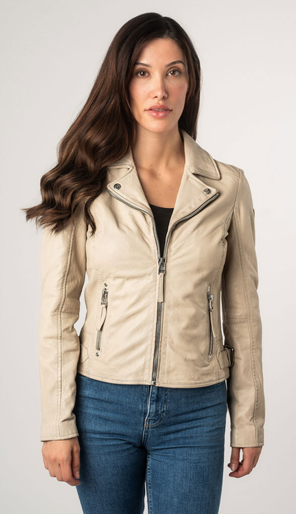 Vêtement en cuir Boutique cuir beige