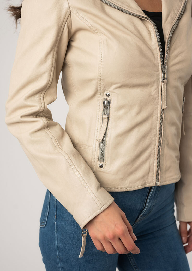 Vêtement en cuir Boutique cuir beige