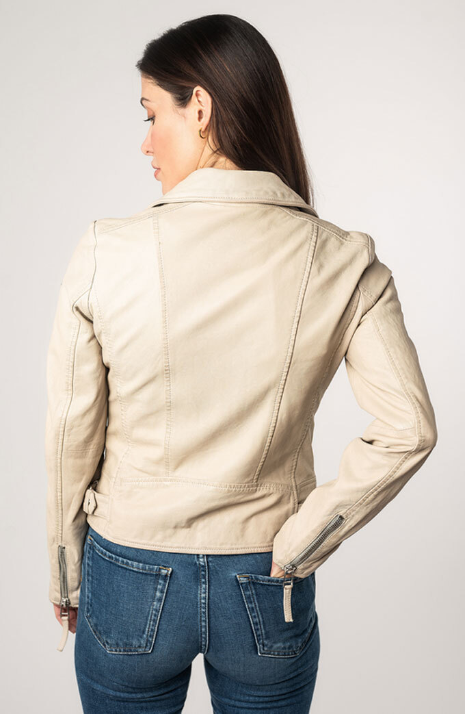 Vêtement en cuir Boutique cuir beige