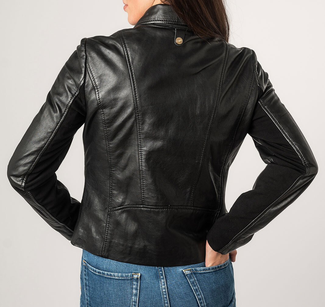 Vêtement en cuir Blousons cuir noir