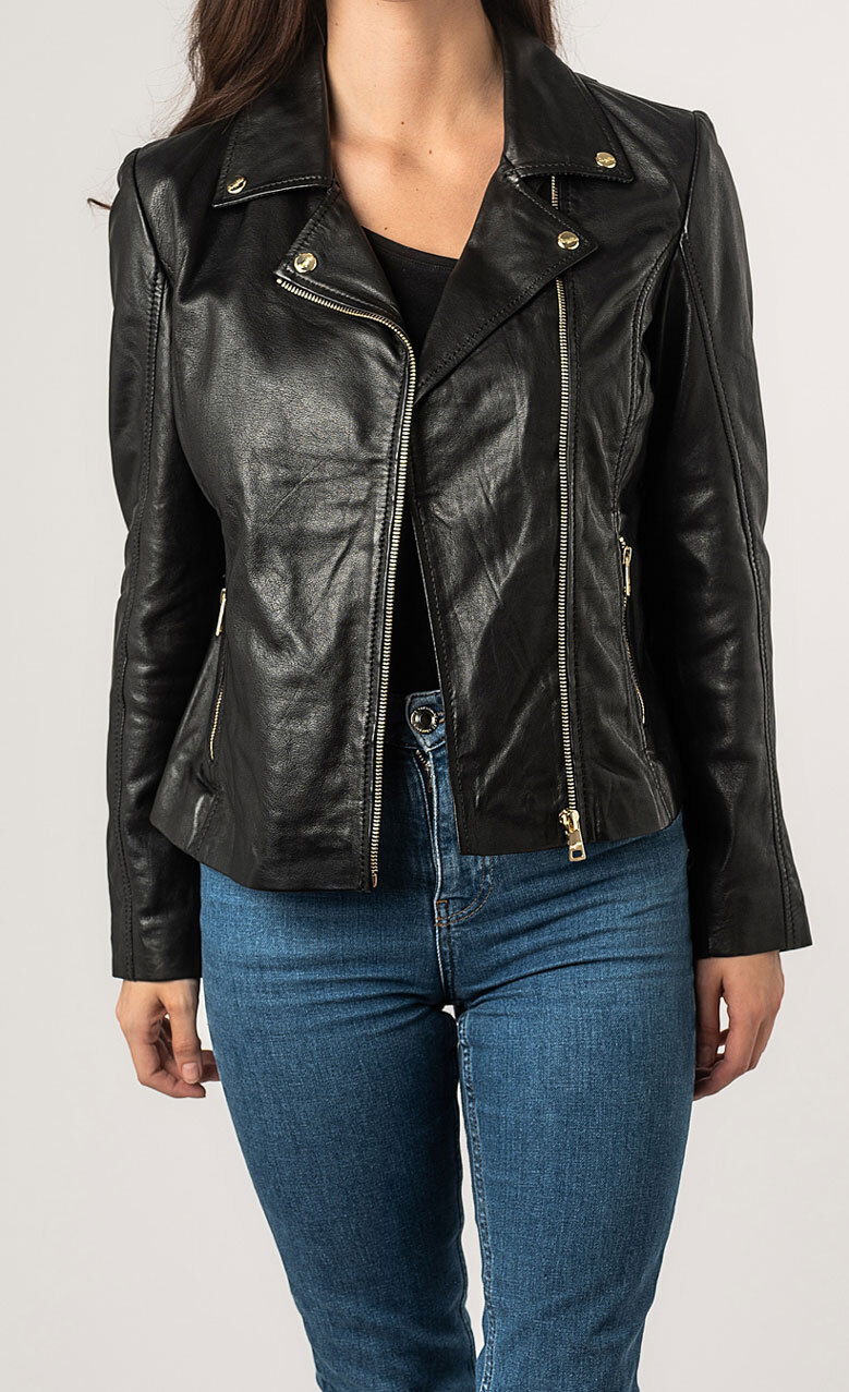 Vêtement en cuir Blousons cuir noir