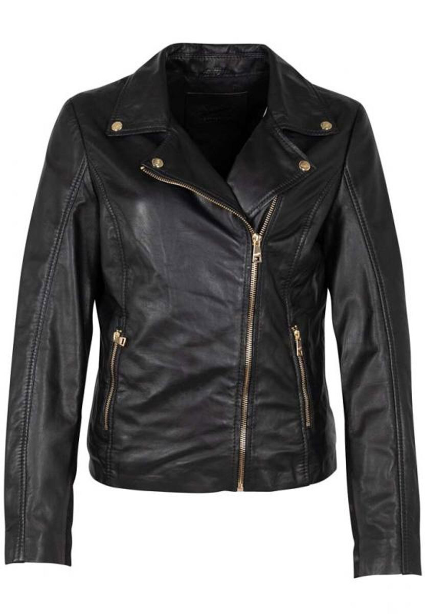 Vêtement en cuir Blousons cuir noir