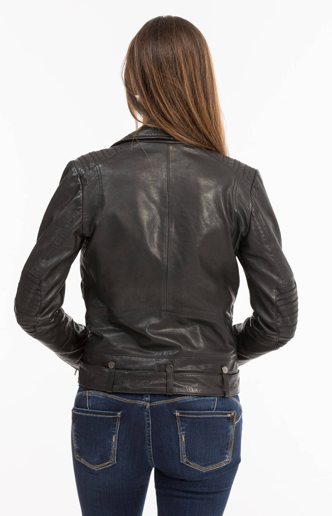 Vêtement en cuir Les bonnes affaires Femme noir