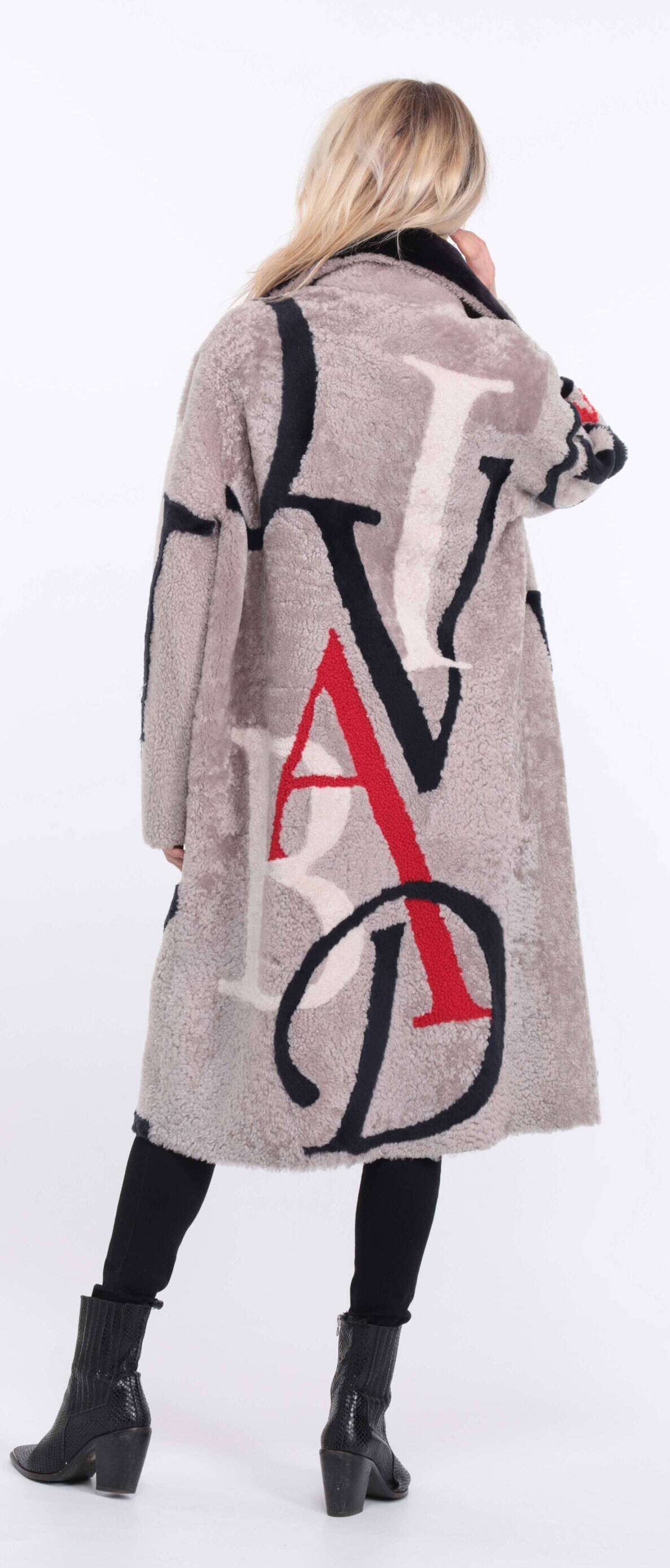 Vêtement en cuir Manteaux cuir gris