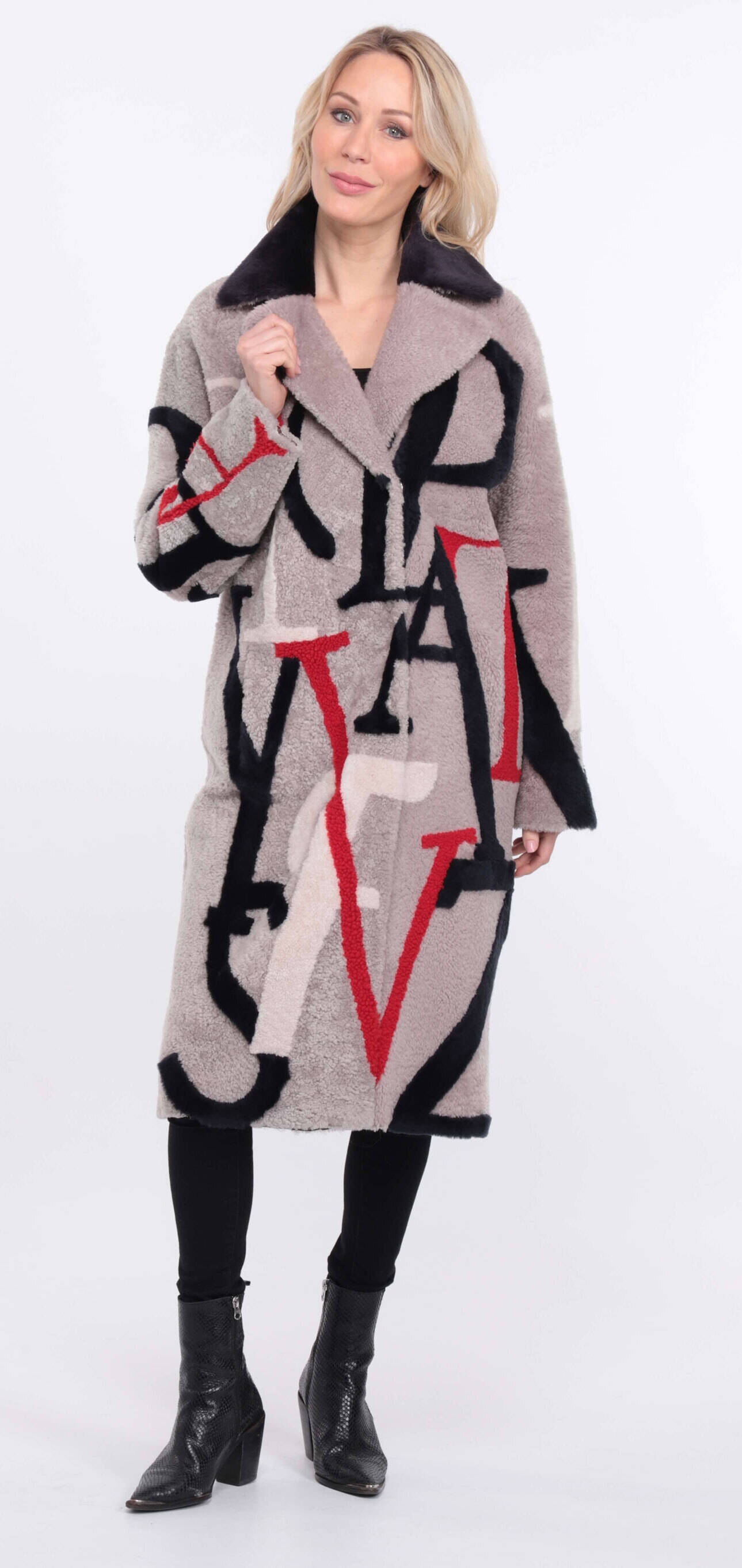 Vêtement en cuir Manteaux cuir gris