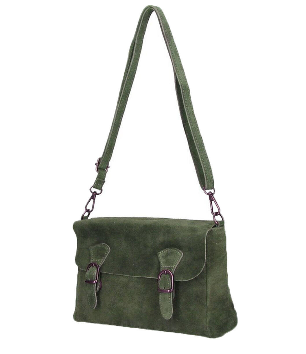 Vêtement en cuir Maroquinerie femme vert