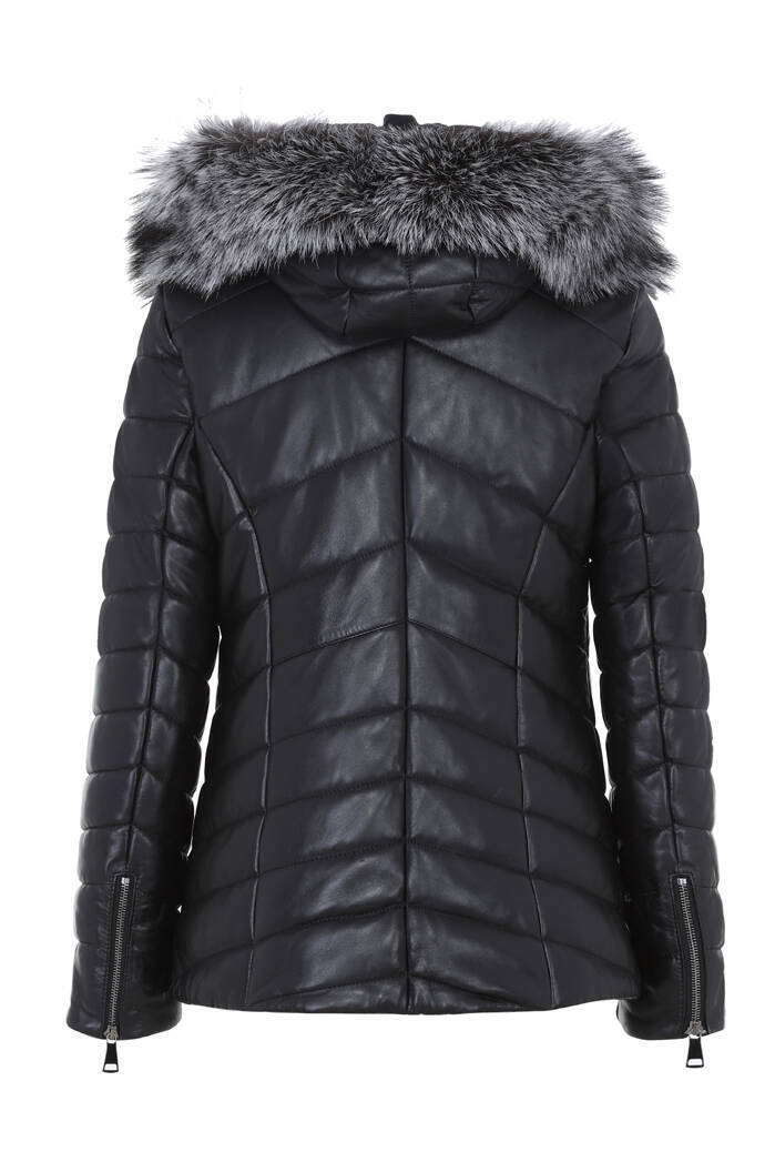 Vêtement en cuir Vestes cuir noir