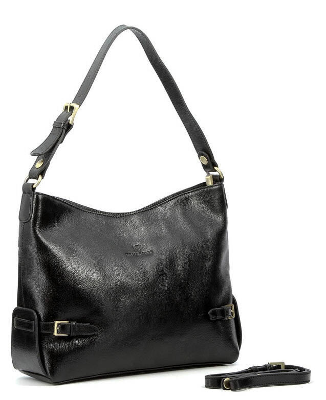 maroquinerie femme sac cuir 112266 noir biais