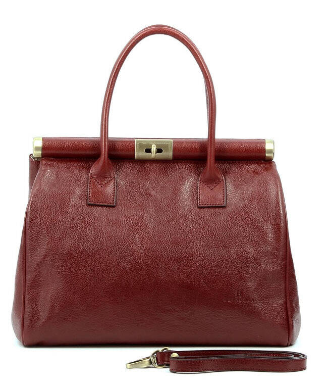 Vêtement en cuir Maroquinerie femme rouge