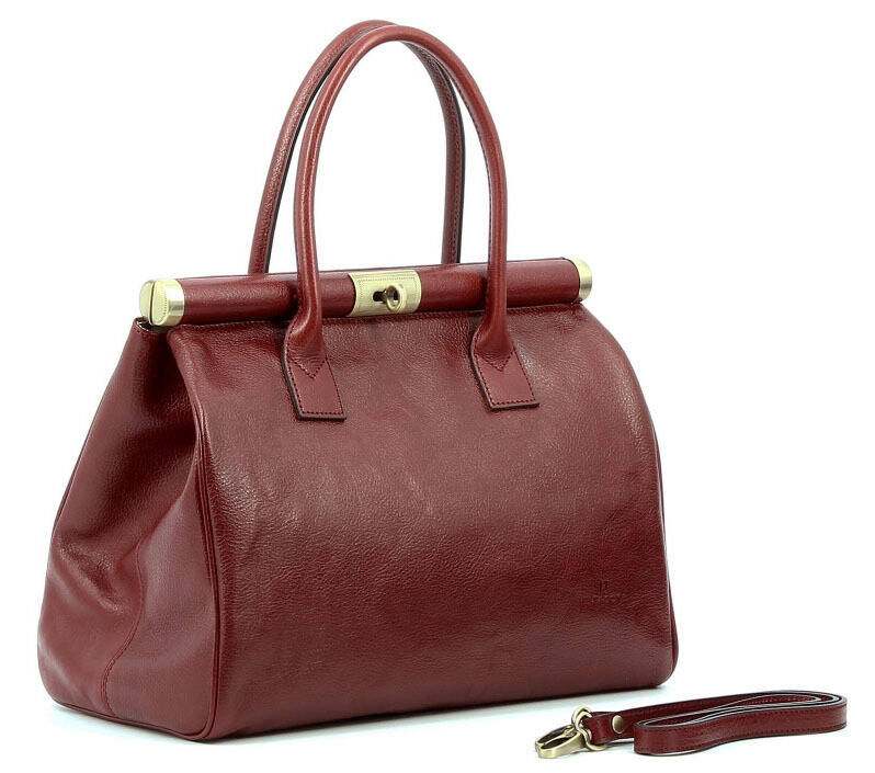 Vêtement en cuir Maroquinerie femme rouge