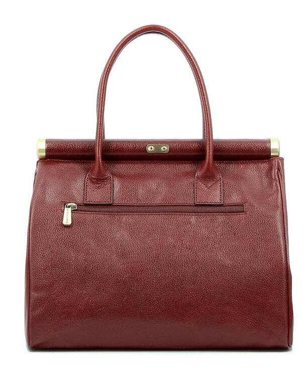 Vêtement en cuir Maroquinerie femme rouge