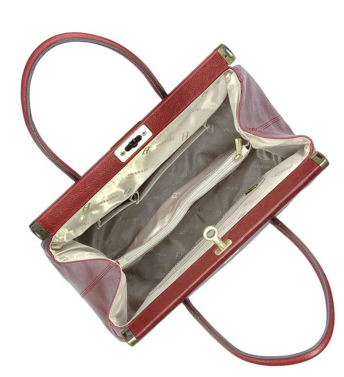 Vêtement en cuir Maroquinerie femme rouge