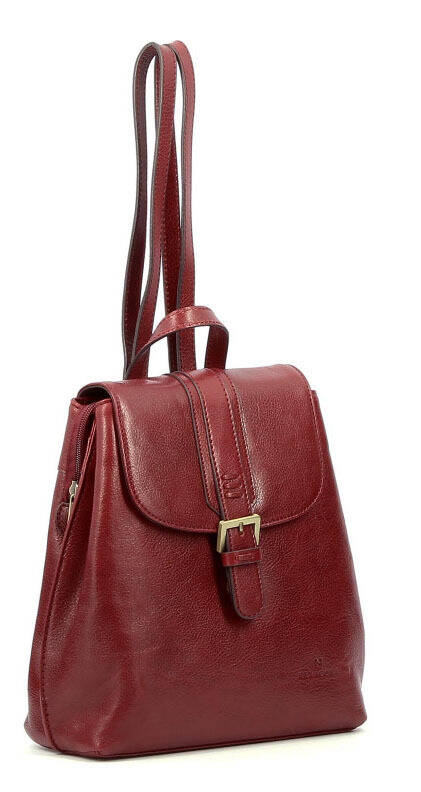 Vêtement en cuir Maroquinerie femme rouge