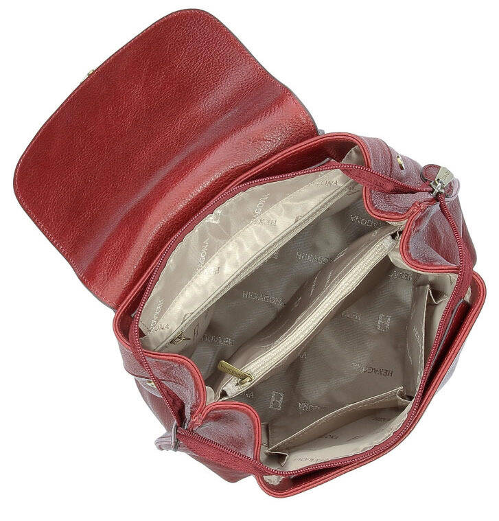 Vêtement en cuir Maroquinerie femme rouge