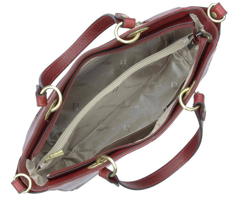 Vêtement en cuir Maroquinerie femme rouge