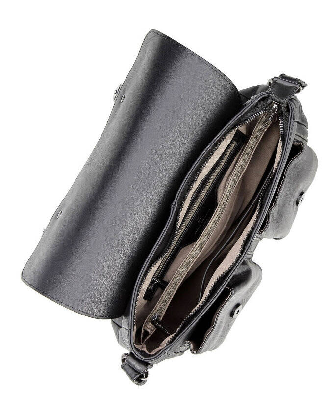 Vêtement en cuir Maroquinerie femme noir