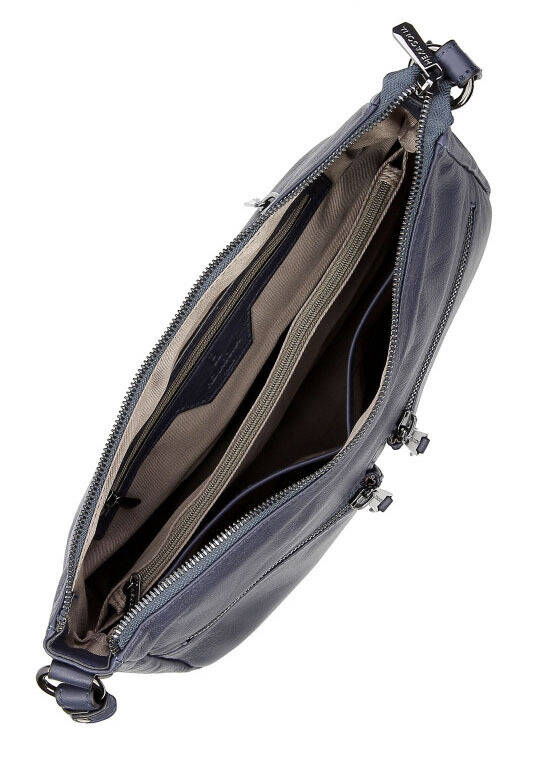 Vêtement en cuir Maroquinerie femme bleu