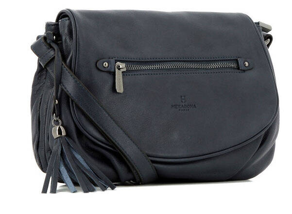 Vêtement en cuir Maroquinerie femme bleu