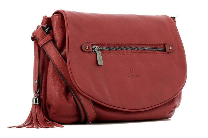 Vêtement en cuir Maroquinerie femme rouge