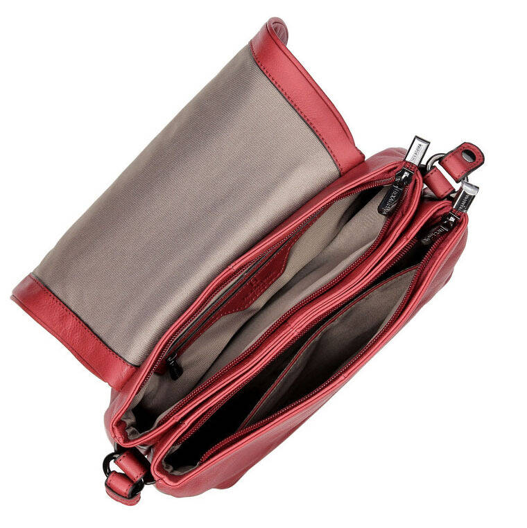 Vêtement en cuir Maroquinerie femme rouge