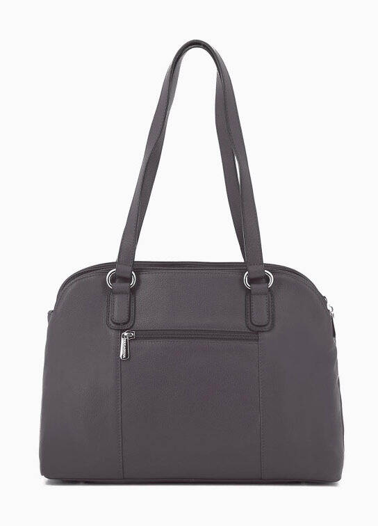 Vêtement en cuir Maroquinerie femme gris