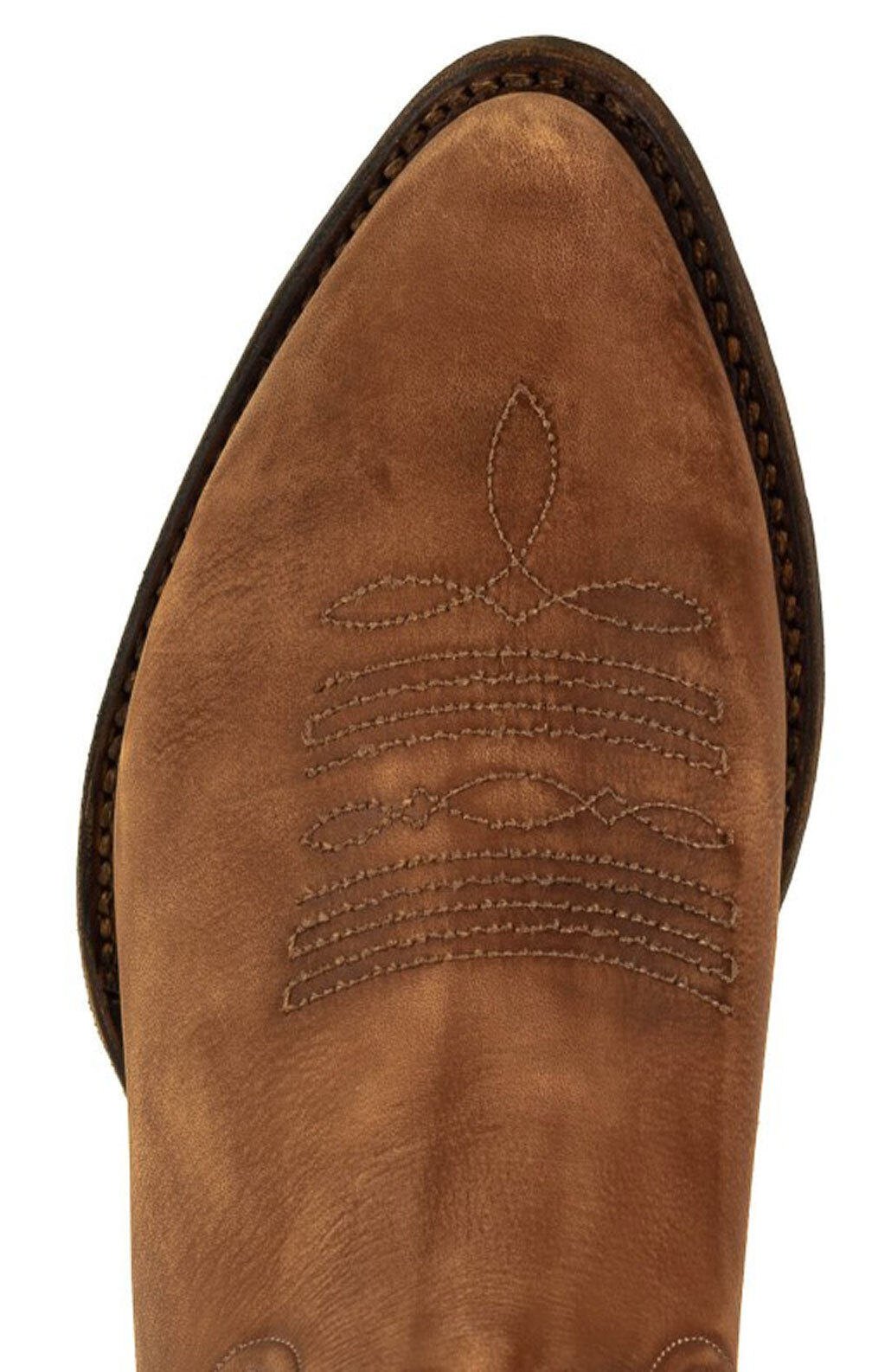 Vêtement en cuir Santiags femme cognac