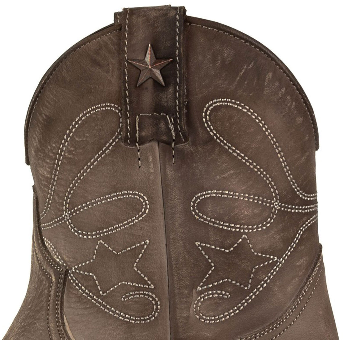 Vêtement en cuir Santiags femme marron