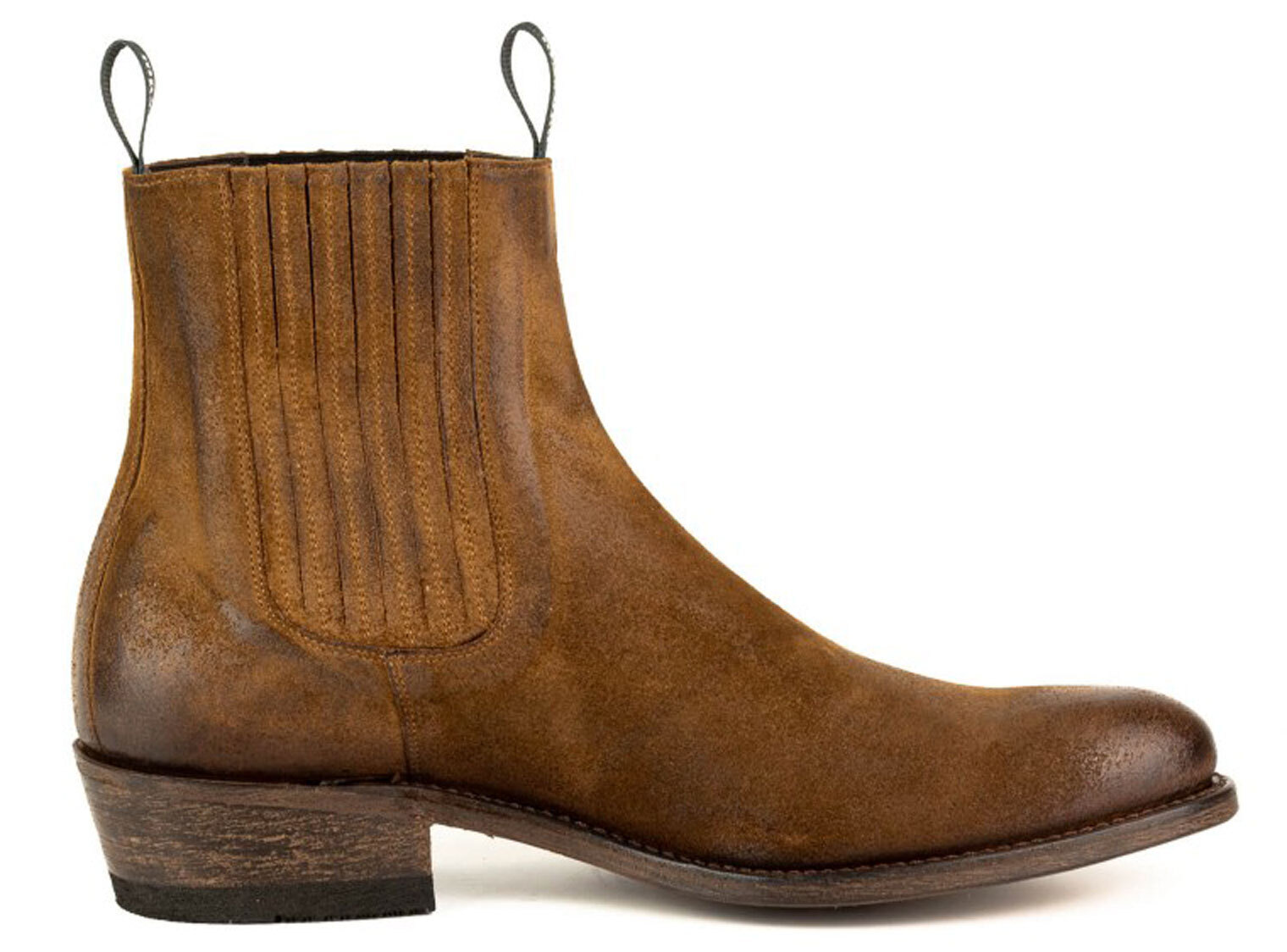 Vêtement en cuir Santiags homme marron