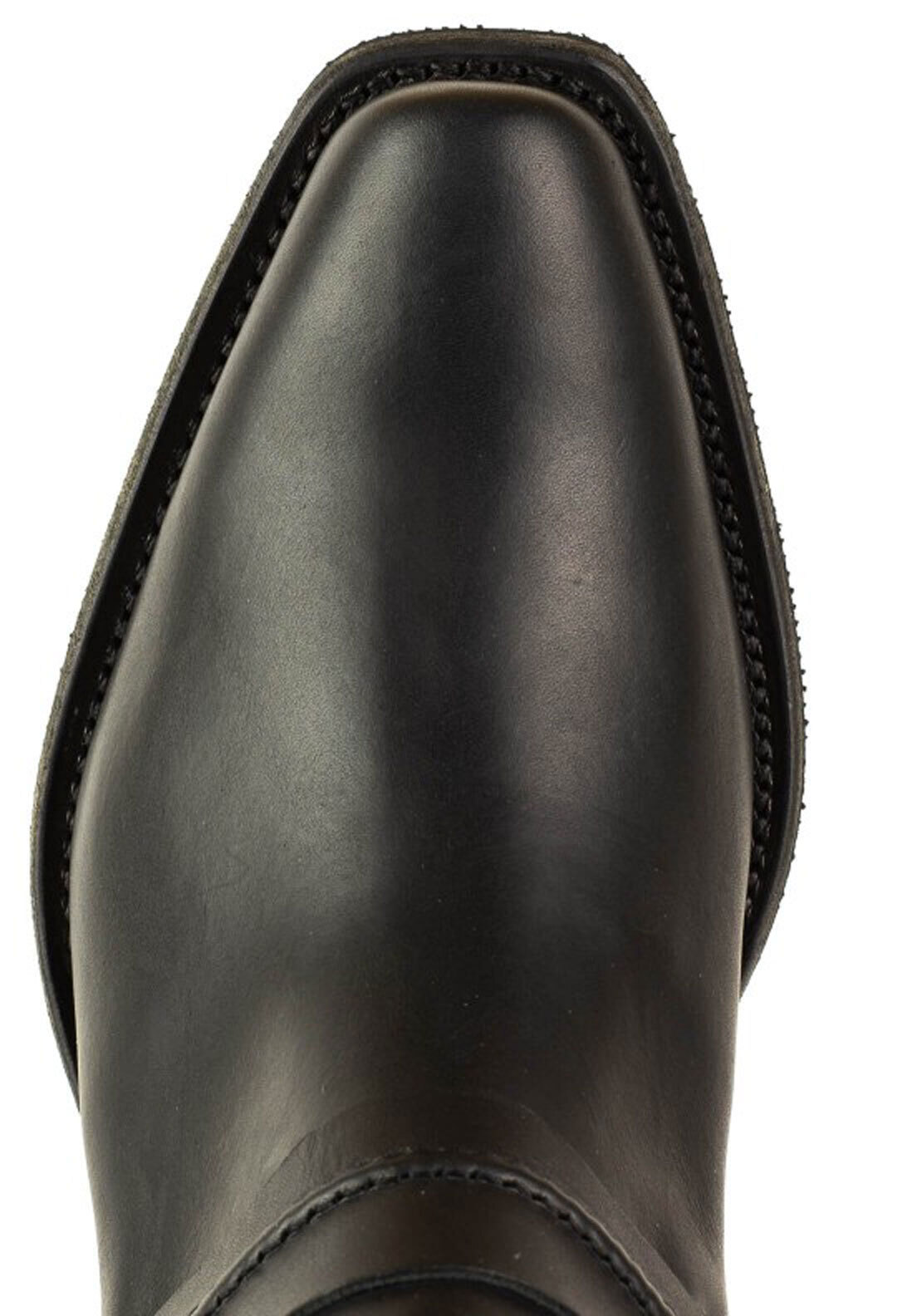 Vêtement en cuir Santiags homme noir