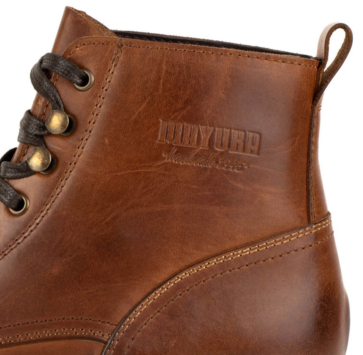 Vêtement en cuir Santiags homme marron