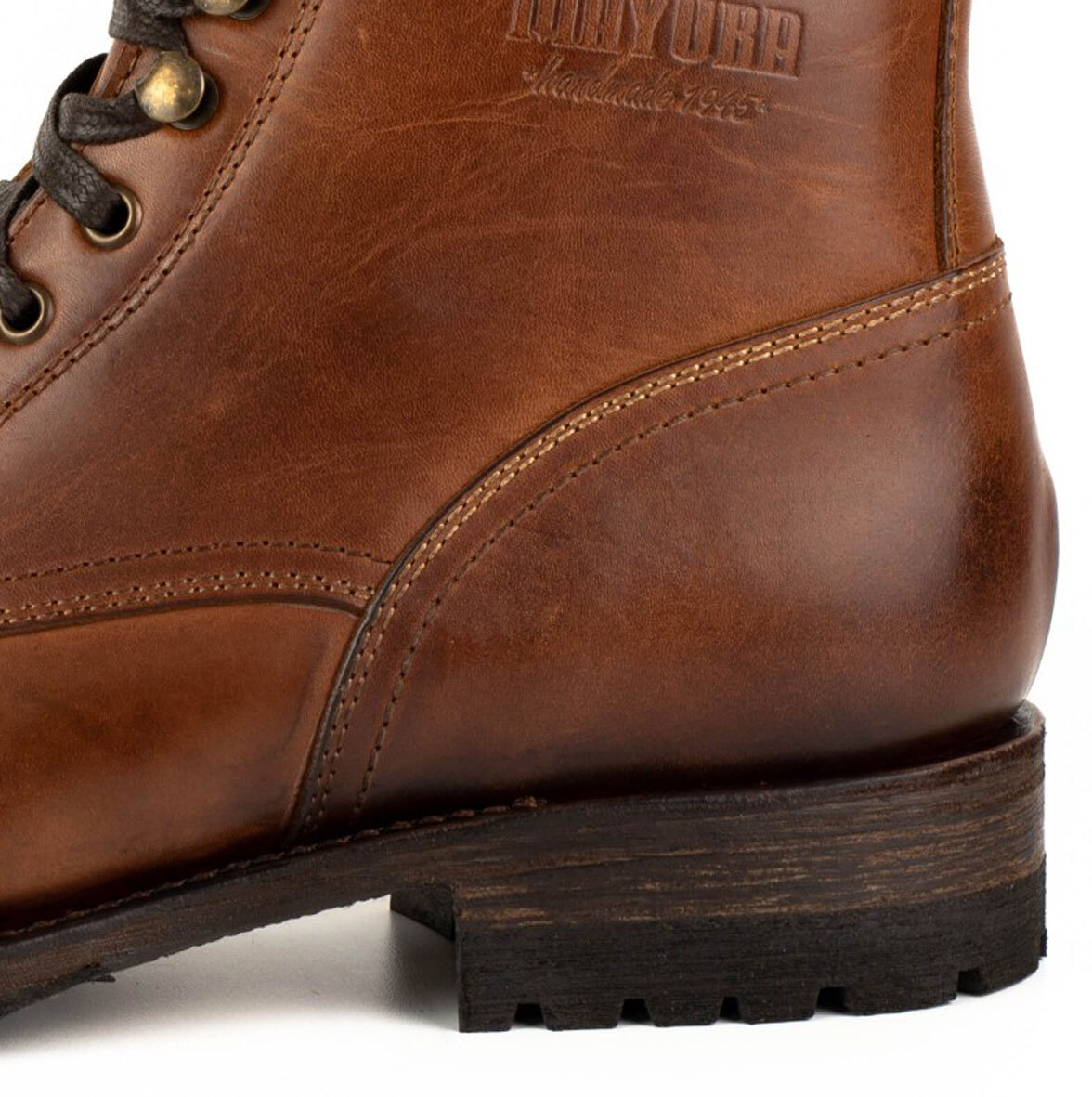 Vêtement en cuir Santiags homme marron