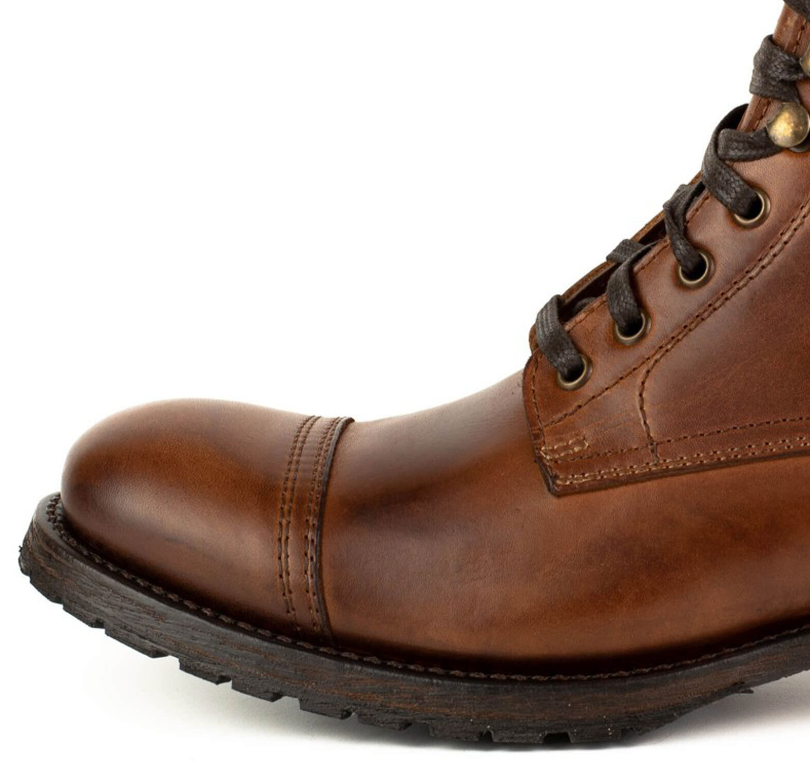 Vêtement en cuir Santiags homme marron