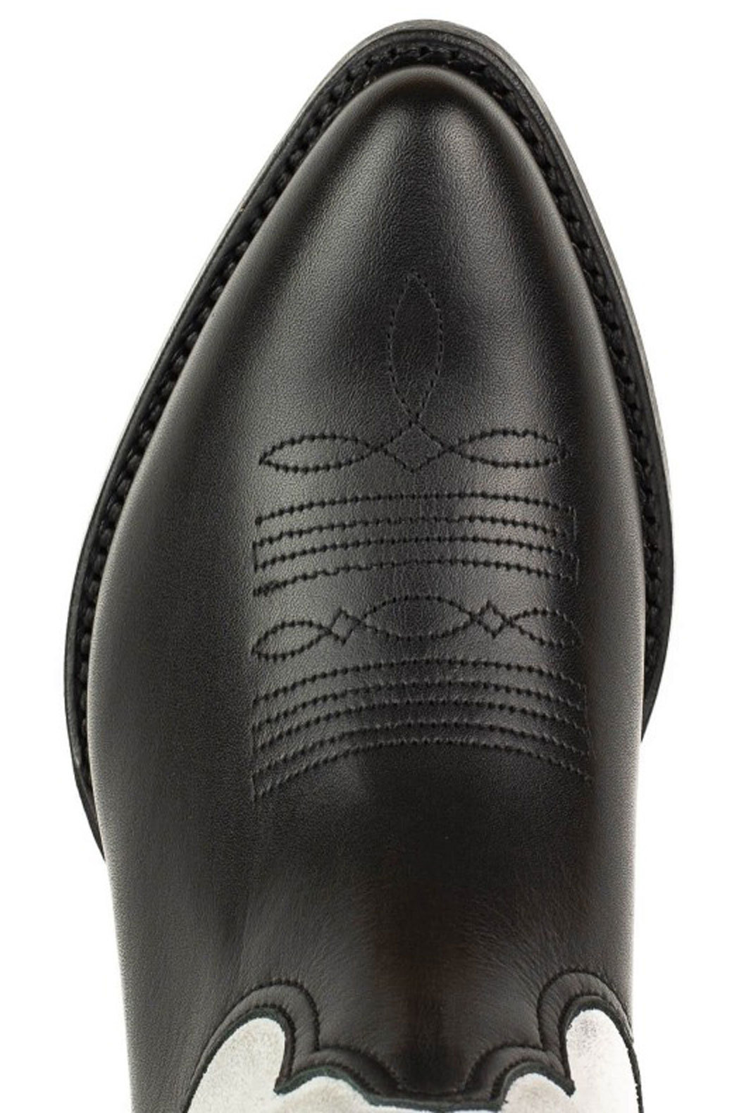 Vêtement en cuir Santiags femme noir, blanc