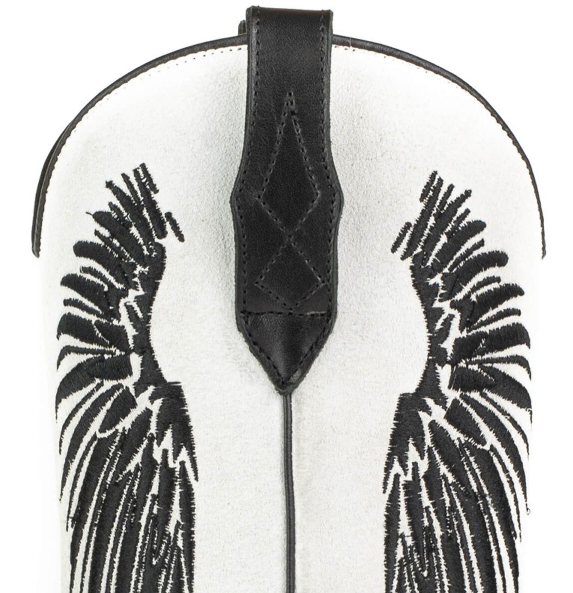 Vêtement en cuir Santiags femme noir, blanc