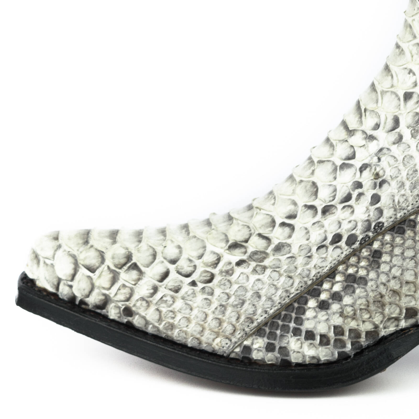 Vêtement en cuir Santiags femme blanc