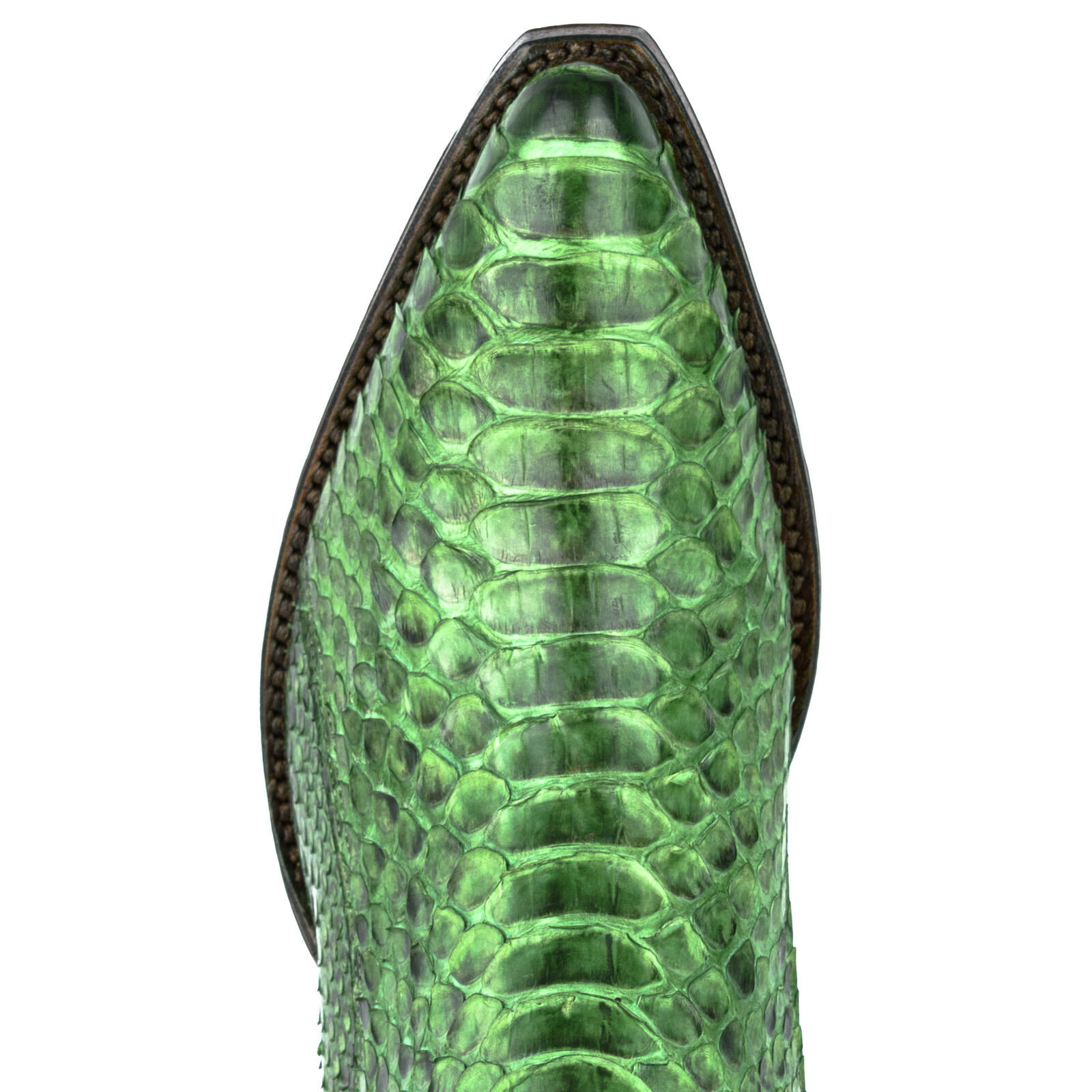 Santiags femme en cuir r f 324 verde verde