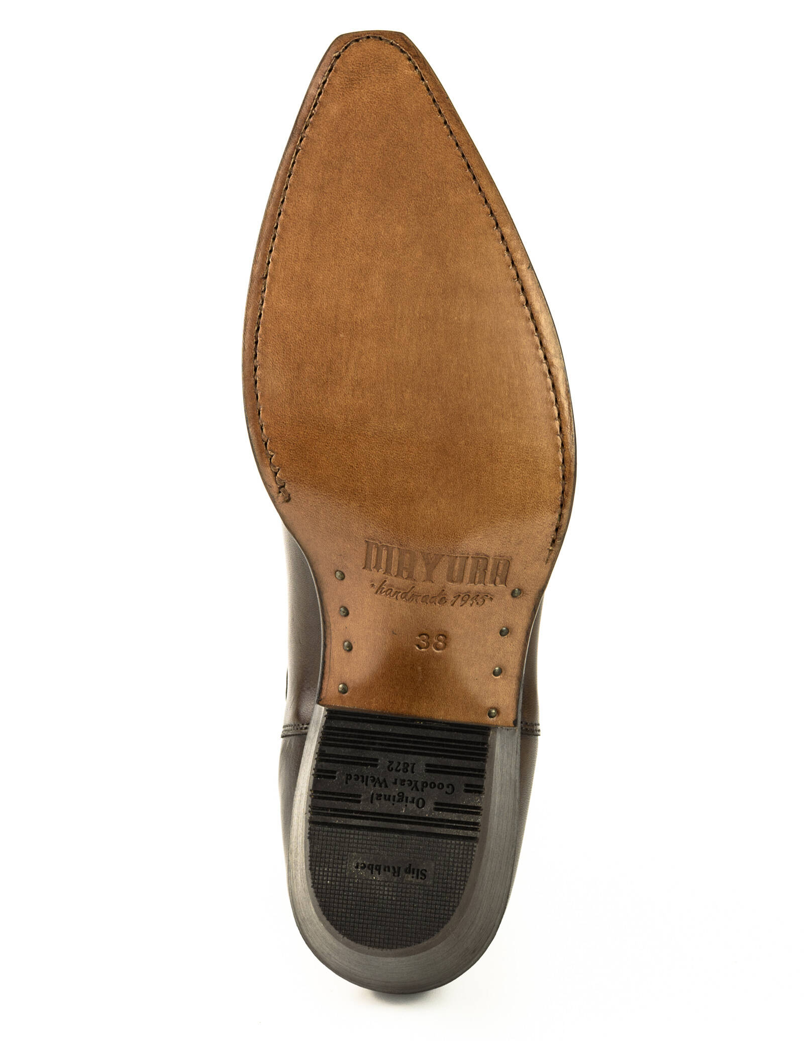 Vêtement en cuir Santiags femme marron