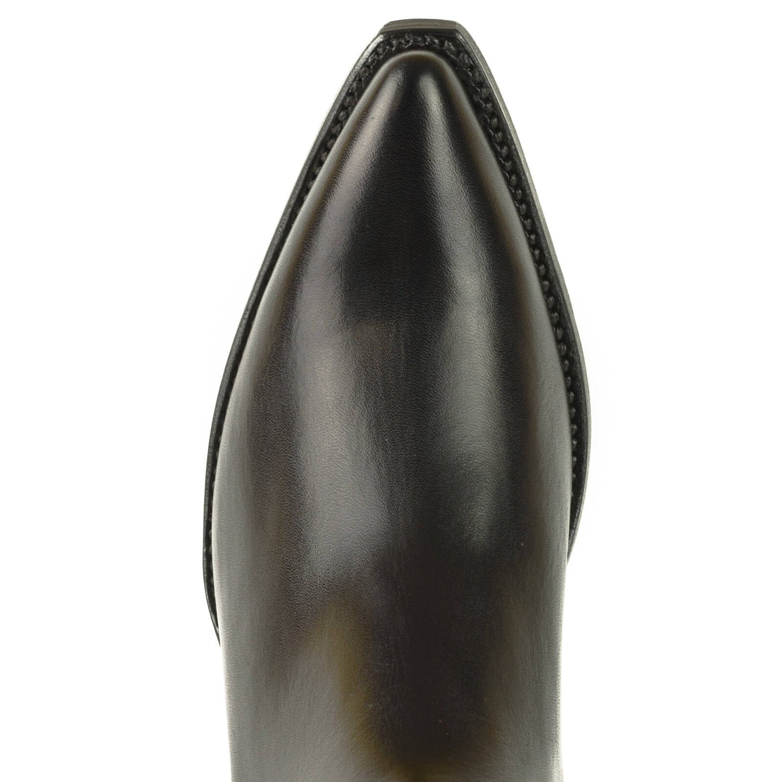 Vêtement en cuir Santiags femme noir