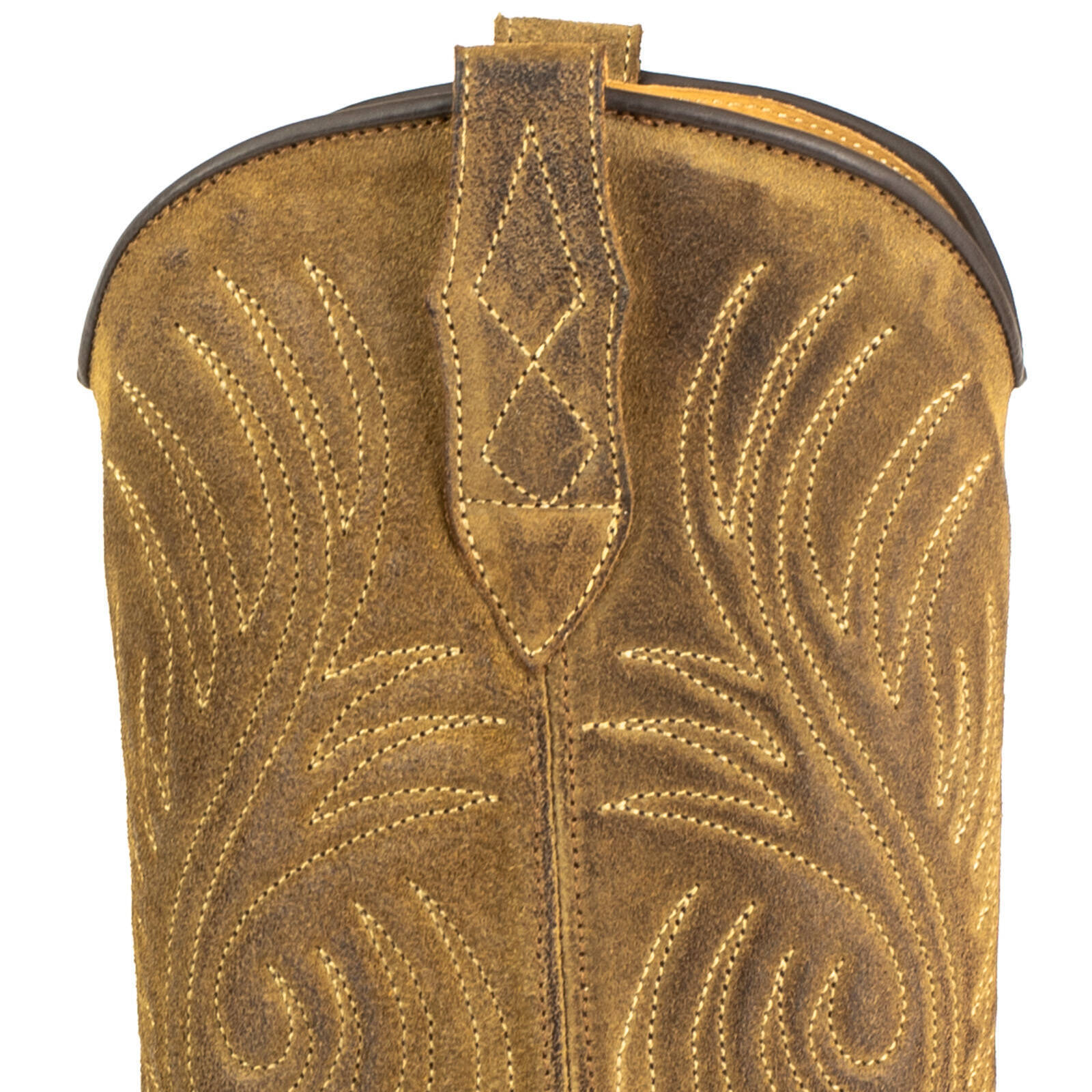 Vêtement en cuir Santiags femme cognac