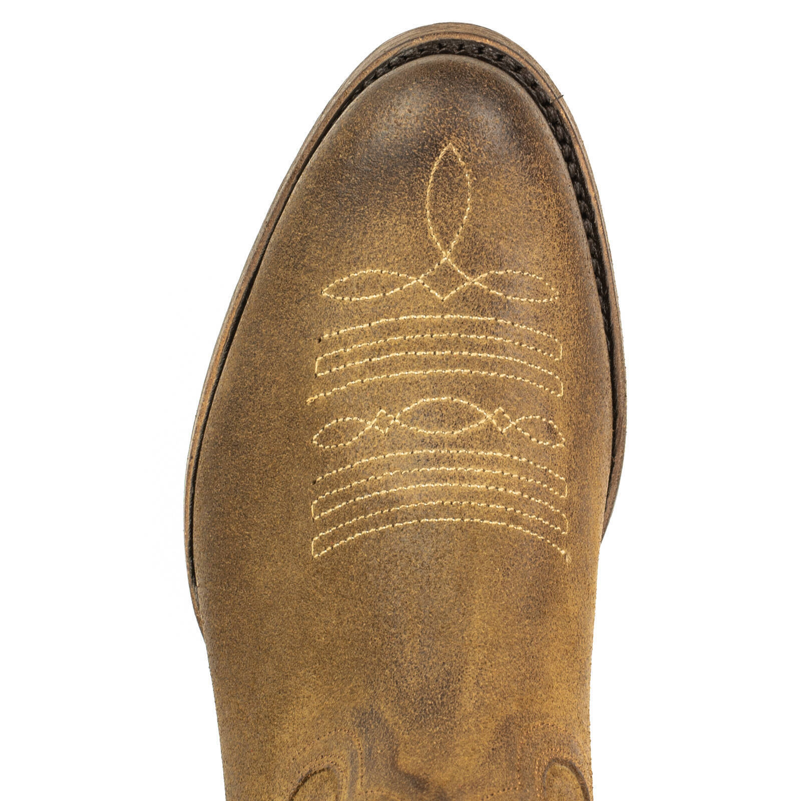 Vêtement en cuir Santiags femme cognac