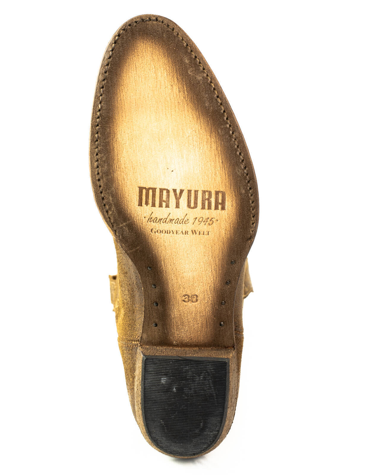 Vêtement en cuir Santiags femme cognac