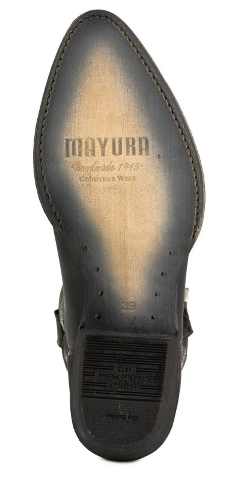 Vêtement en cuir Santiags femme noir