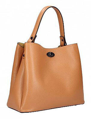 Vêtement en cuir Maroquinerie femme cognac